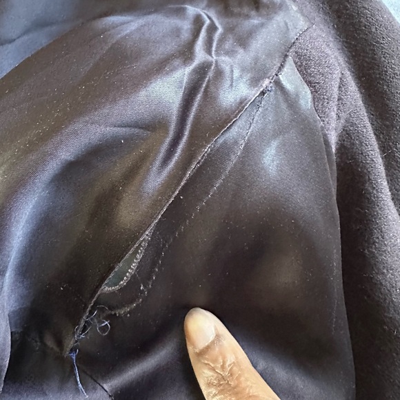 Salvatore Ferragamo Alpaca Wool Long Blazer Coat Made in Italy IT 42 US Size S - Picture 14 of 15